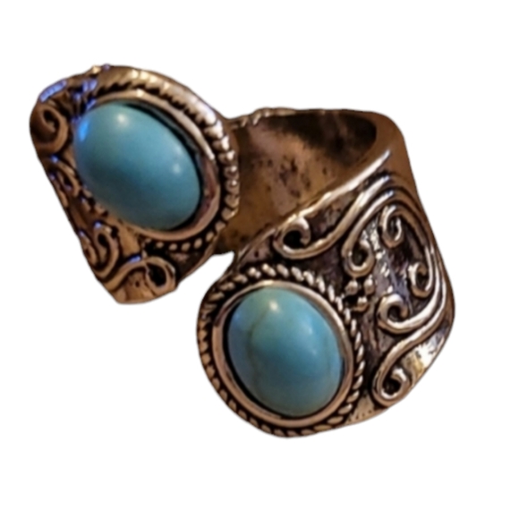 Boho Fashion Ring Spiral - Picture 2 of 3